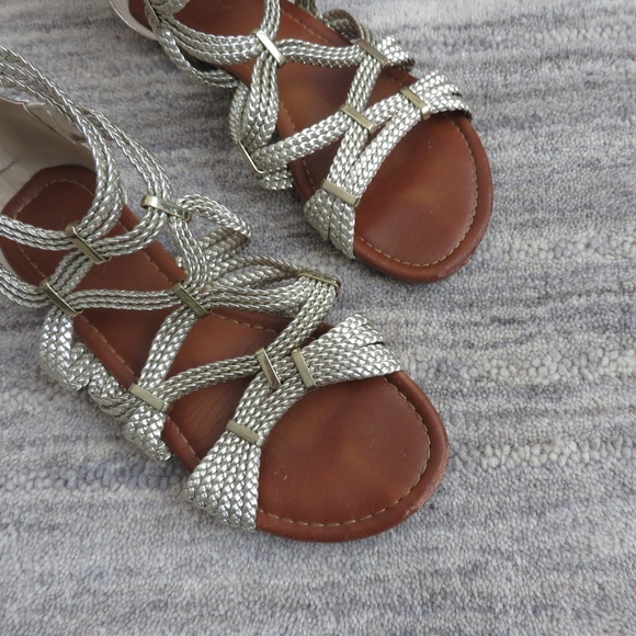 Aldo | Gold Gladiator Sandal - Picture 2 of 6